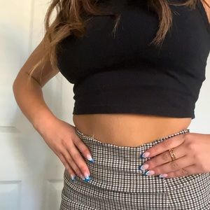 pattern short skirt
